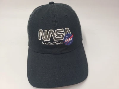 NASA Houston Texas Strapback Adjustable Hat Cap Cotton Casual Men Women Black - Image 1 of 4
