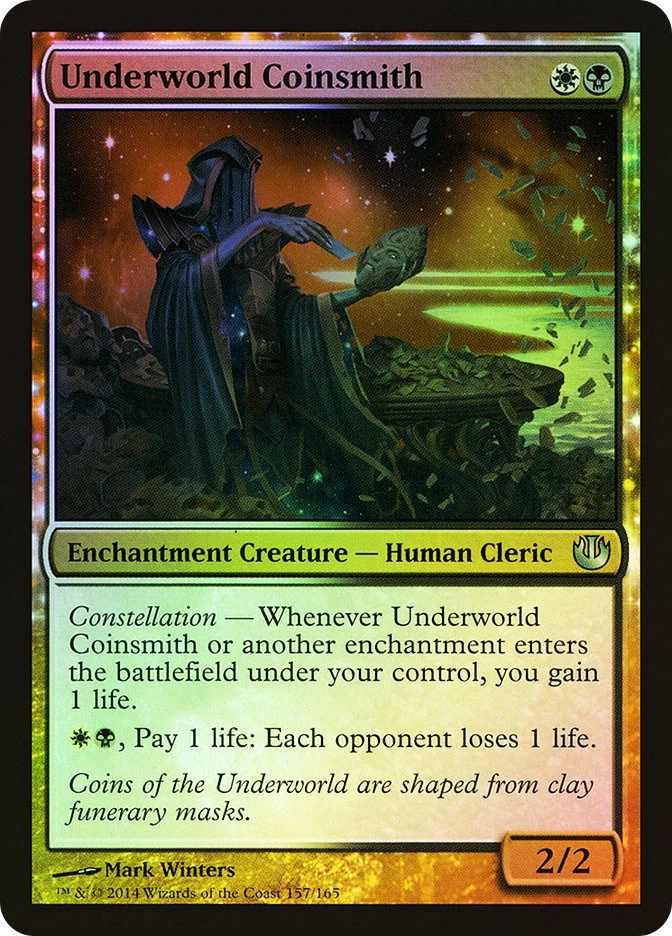 MTG FOIL Underworld Coinsmith  - Journey into Nyx #157 - Image 1 of 1