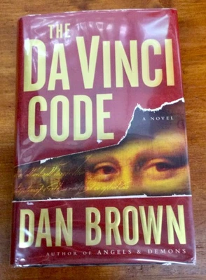 SIGNED — The Da Vinci Code — by Dan Brown 1st Edition HC DJ 2003 Foto 1 de 2