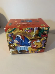 Disney Classic 2001 Weihnachten Winnie Puuh seltene Tasse Vintage - Bild 1 von 7
