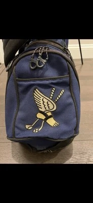 WINGED FOOT 高尔夫球杆 - PING Hoofer Vantage 手提包/支架包 (EUC) 罕见! Top 100 — 第 1/4 张图片