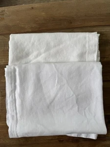 Restaurationsbeschläge Kissenbezüge Paar Standard Elfenbein Leinen Klassiker - Bild 1 von 11
