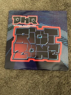 MINT DIGITAL HARDCORE RECORDINGS RIOT ZONE 2 X LP’s 1997 COMPILATION ATR INSERT - Image 1 of 4