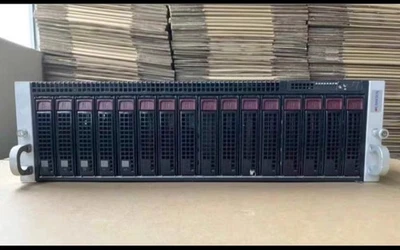 Supermicro 5037MR-H8TRF Server 8XNode Support E5-1600/2600 V1 V2 CPU - Image 1 of 2