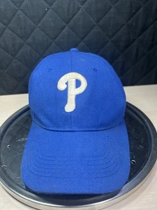 Philadelphia Phillies Hat Cap One Size Hook And Loop blue Baseball MLB - Picture 1 of 7