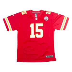 Nike Kansas City Chiefs Home #15 Mahomes Jungen Trikot rot USA V-Ausschnitt XL - Bild 1 von 6