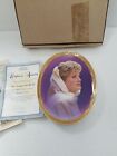 Bradford Exchange Lady Di She Changed The World Oval 8.5" Plate With Certificate