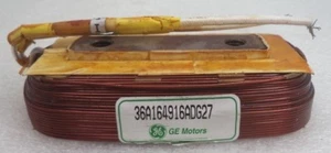 GE MOTORS DC ROUNDWIRE ASSY for COMMUTATOR COIL and POLE, P/N 36A164916ADG27 - Picture 1 of 5