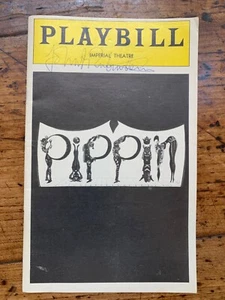 Pippin Original Cast SIGNED Playbill John Rubinstein, Northern Calloway & more - Picture 1 of 4