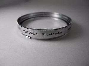 HASSELBLAD BAY 50 FILTER ZEISS PROXAR 1 METER NICE GLASS HEAVY CHROME RING - Picture 1 of 6
