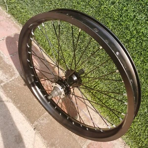 CDHPOWER 20" Rear Bike Wheel Rim, 12G Heavy Duty Double Wall 36 Spoke Bike Rim - Picture 1 of 11