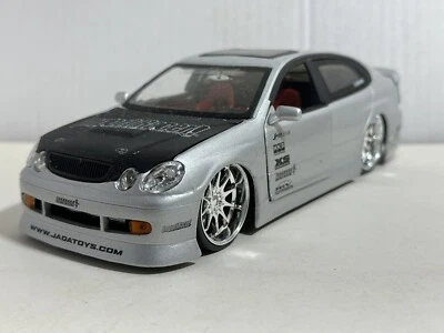 COCHE MODELO DIECAST JADA IMPORT RACER LEXUS GS430 PLATEADO 1:24 NUEVO SIN CAJA Foto 1 de 4