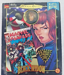 Marvel Comics BLACK WIDOW Action Figure 1998 Toy Biz Marvel Fanfare - Picture 1 of 10