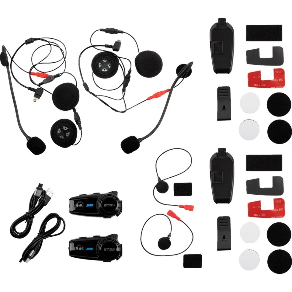 J & M BT-05 Headsets Dual Pack HSBT-05PF-UNV-D - Image 1 of 1
