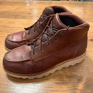 Red Wing 1221 Traction Tred Lite Chukka Boot Brown Leather Men's 13 D Soft Toe - Picture 1 of 11