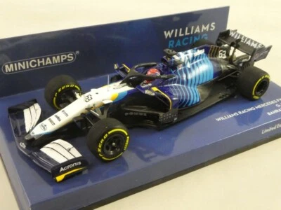 Minichamps Williams FW43B #63 George Russell Bahrain GP 2021 1/43 417210163 - Immagine 1 di 3