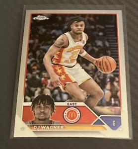 2023 Topps Chrome McDonald’s All-American Rookie #11 DJ Wagner - Picture 1 of 2