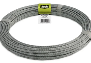 GALVANISED WIRE Clothesline or Guy Wire 30m 3.36mm 7 strand FREE SHIP Aust - Picture 1 of 3