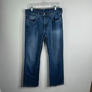 Levi's 527 Mens Jeans Size 34x30 Medium Wash Denim Straight Casual *Read - Picture 1 of 6