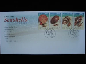 Hong Kong FDC - 1997 Hong Kong Seashells - Special postmark - Picture 1 of 2