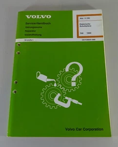 Manual De Taller Electricidad / Esquemas Eléctricos Volvo 740 Año 10/1989 - Imagen 1 de 3