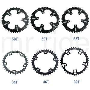 DRIVELINE ChainRing Road,CX Bike 2x10Spd 110mm-BCD fit Sram,Shimano,FSA,RACEFACE - Picture 1 of 9