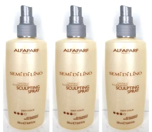 3 Alfaparf Semi Di Lino ILLUMINATING SCULPTING SPRAY Firm Hold 8.45oz Each (083) - Picture 1 of 1
