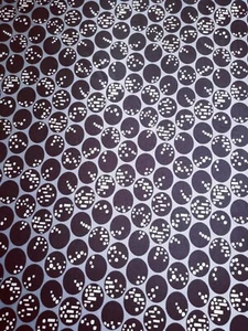 Jersey Baumwollstoff blau weiß Kreise Punkte Pixel Abstrakt Kinder  - Bild 1 von 6