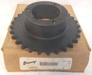 BROWNING H40P30 P-SPLIT TAPER BUSHING BORE #40 ROLLER CHAIN SPROCKET*30 TEETH - Picture 1 of 6