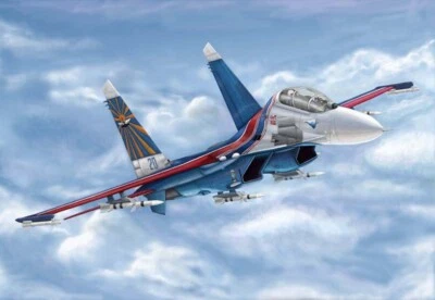 Trumpeter Sukhoi SU-27UB Flanker C 27 UB - 1:144 Modell-Bausatz Russian kit NEU