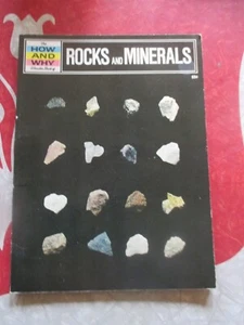 THE HOW AND WHY WONDER BOOK Vintage ROCK And MINERALS Softcover BOOK - 1974 - Imagen 1 de 5