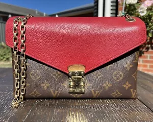 Authentic Louis Vuitton Monogram Pallas Chain Flap Bag - Picture 1 of 24