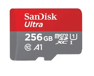 Karta microSDXC SanDisk Ultra + adapter SD, 150 MB/s, SDSDSQUAC-256G-GN6MA - Zdjęcie 1 z 6