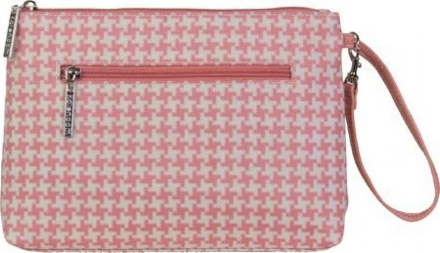 Kalencom Diaper Bag (Houndstooth- Pink) - Image 1 of 1