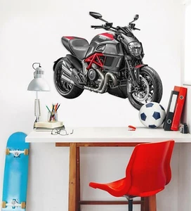 Papel tapiz 3D para motocicleta P69 coche mural póster transporte pegatinas de pared Zoe - Imagen 1 de 6