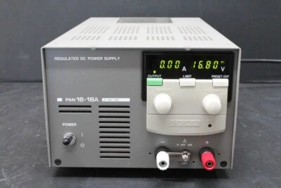 KIKUSUI PAN16-18A DC Regulated Power Supply Made in Japan premium price - Image 1 of 4