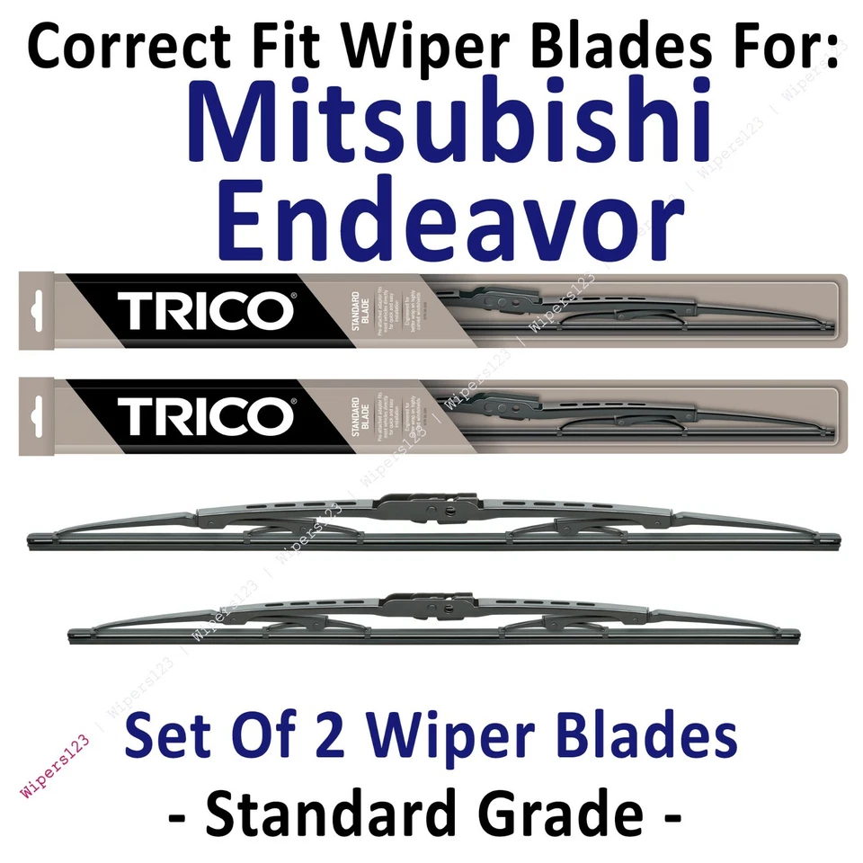 Paquete de 2 escobillas limpiaparabrisas estándar - 2004-2011 Mitsubishi Endeavor - 30260/210 Foto 1 de 1