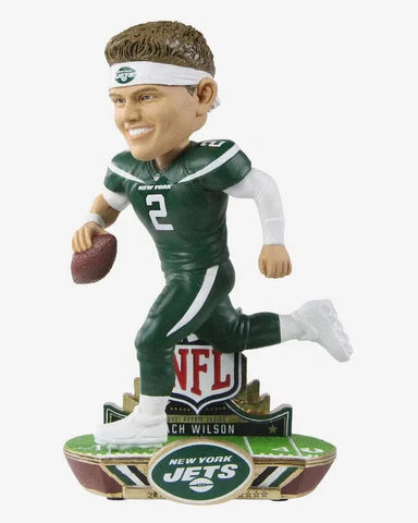 Zach Wilson New York Jets 2021 Rookie Series Bobblehead NFL Football Cover