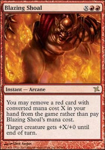 *MRM* FR/VF Blazing Shoal Banc br�lant MTG BOK - Picture 1 of 1