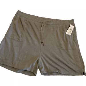 Pantaloncini da uomo grigi Legend in pile erica taglia 3X - Foto 1 di 8