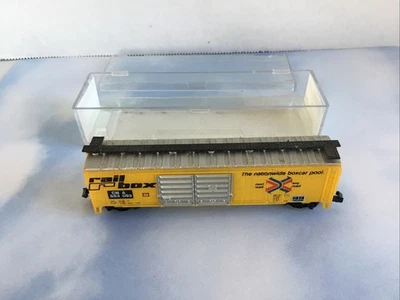 Life Like N Scale 7736 Rail box High Cube Freight Box Car 553093 with case EUC - Image 1 of 4