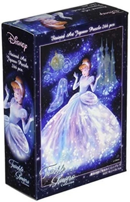 266-Piece Jigsaw Puzzle Wrapped in Magic Light Cinderella Gyutto Series F/S NEW - Image 1 of 3