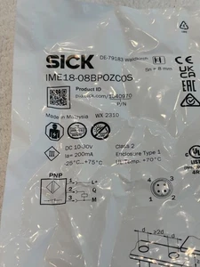 SICK IME18-08BPOZC0S - Picture 1 of 4