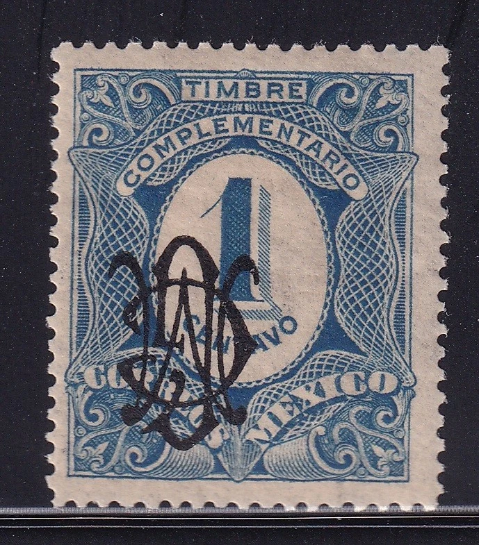 udk92 México 1914 Gótico GCM Villa / 1908 Sc#466 complementario embalaje original invertido Foto 1 de 1