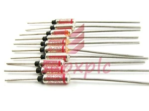 10 Pcs NEC SEFUSE Cutoffs SF214E 216 °C 10A 250V Thermal Fuse Microtemp NEW - Picture 1 of 1