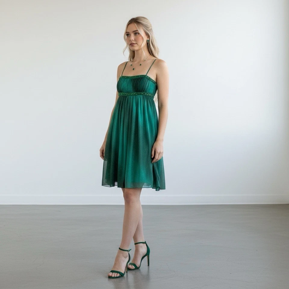 Vintage Jodi Kristopher Womens Babydoll Dress Size Medium Y2K Fairy Grunge HOCO - Image 1 of 4