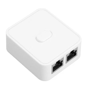 Hot Gigabit Switch 2 Port 10/100/1000Mbps 2 In 1 Out 1 In 2 Out PoE Exte CRY - Picture 1 of 22