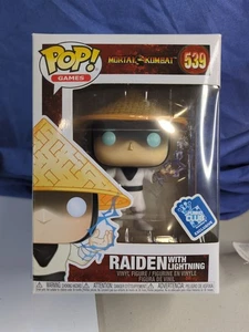 Funko Pop! Vinyl: Mortal Kombat-Raiden with Lightning #539 -Funko Club Exclusive - Picture 1 of 6