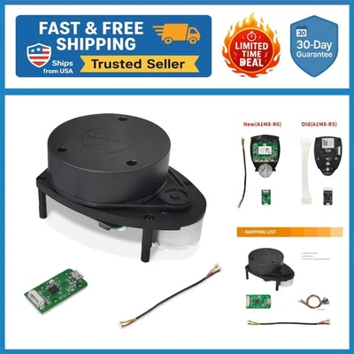 High Precision LIDAR Sensor with 12m Range and OPTMAG Tech for Robots & Drones - Image 1 of 4