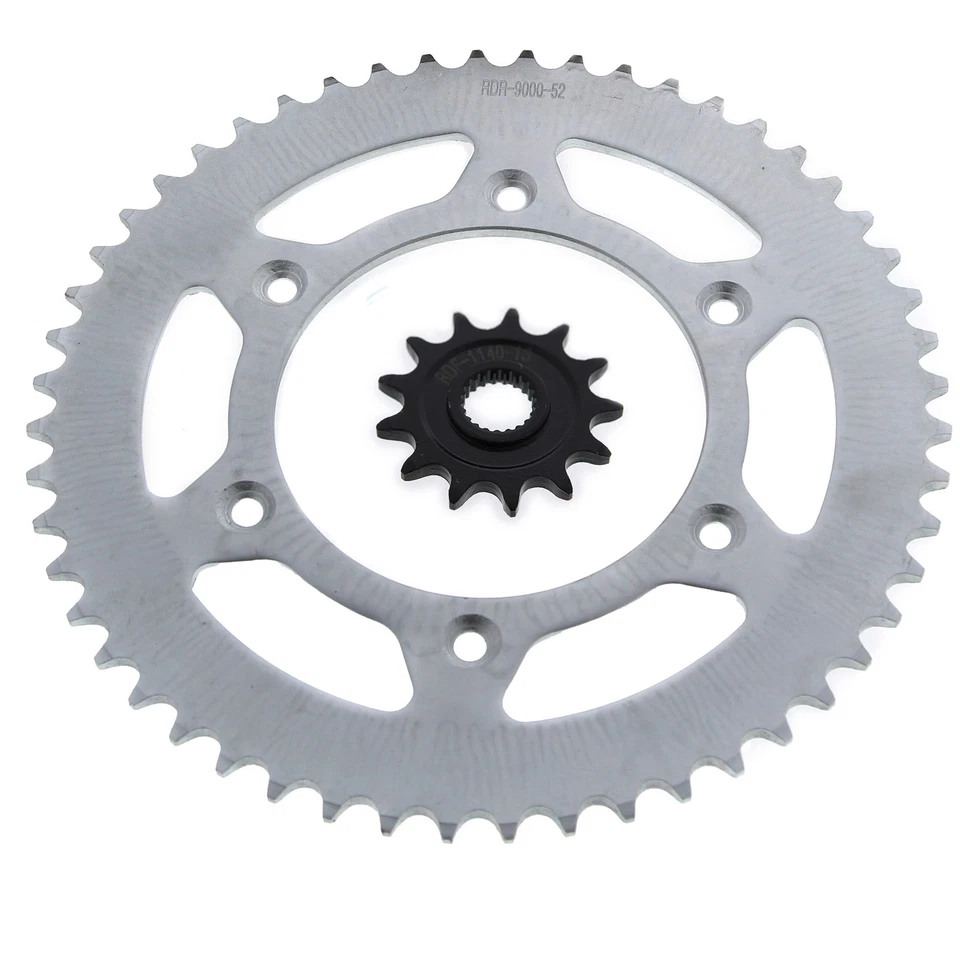 2004-2013 Honda CRF250X 250 X 13 Tooth Front And 52 Tooth Rear Sprocket - Image 1 of 1